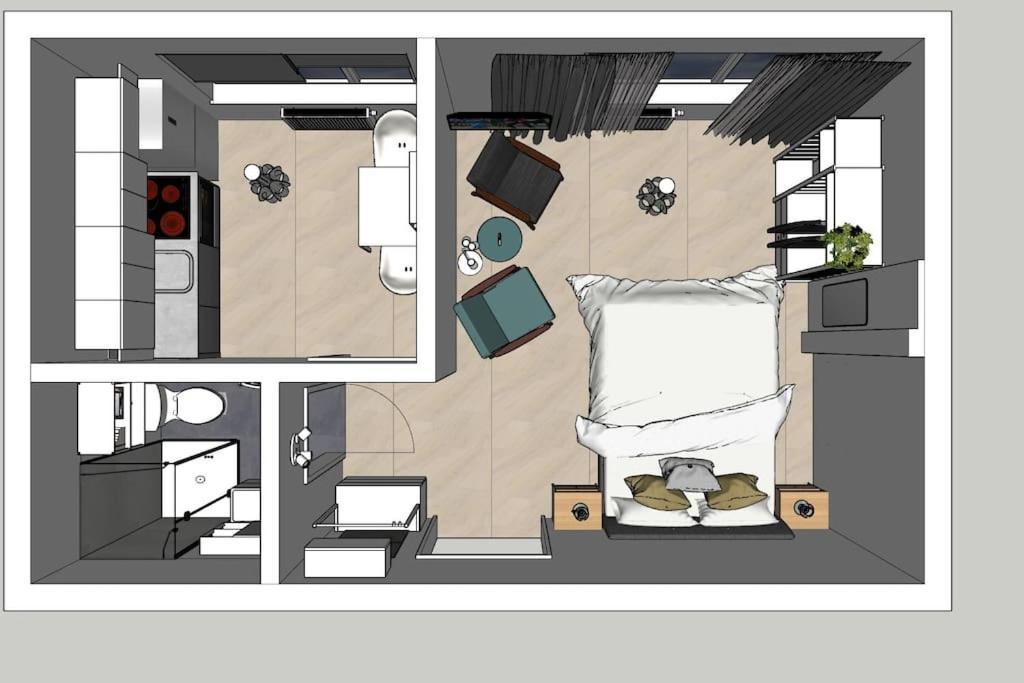 City Apartment Rudolf 26M2 Грац Екстер'єр фото